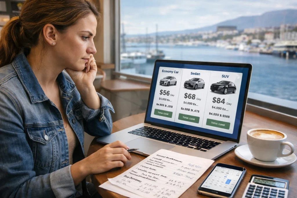 Hobart Car Rental Pricing Breakdown