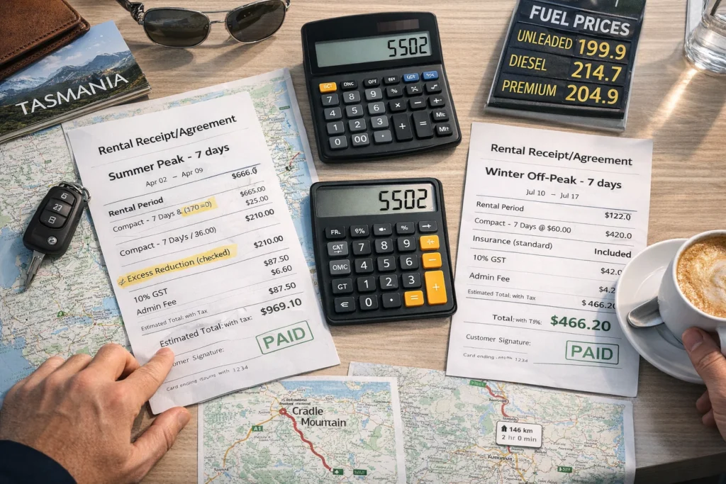 Car Hire Costs and What's Included