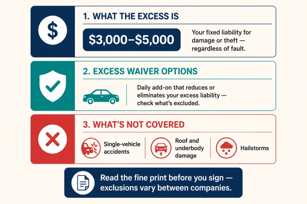 Car Hire Excess and Your Financial Responsibility