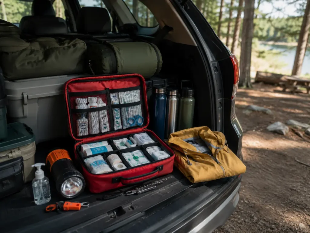 Your Car Camping Packing List for Safety on the Road
