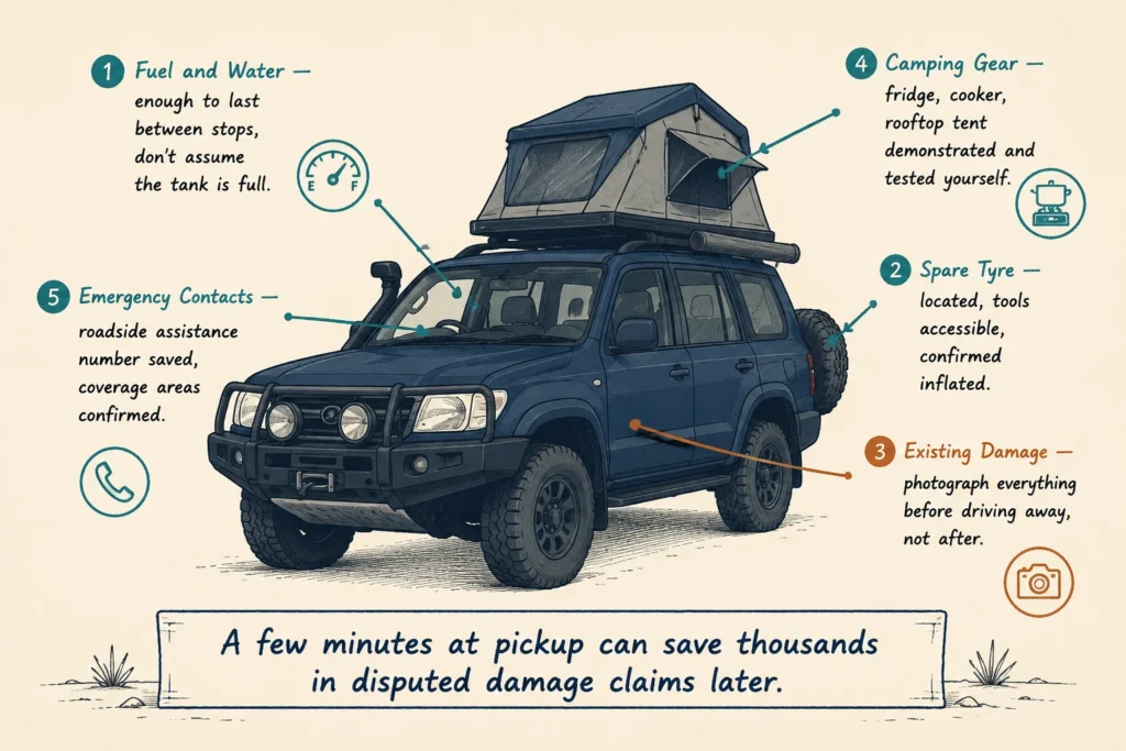 Before You Drive Away: What to Check at Pickup