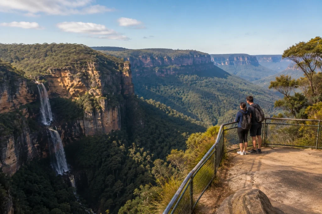 Wentworth Falls Track and the Grand Canyon