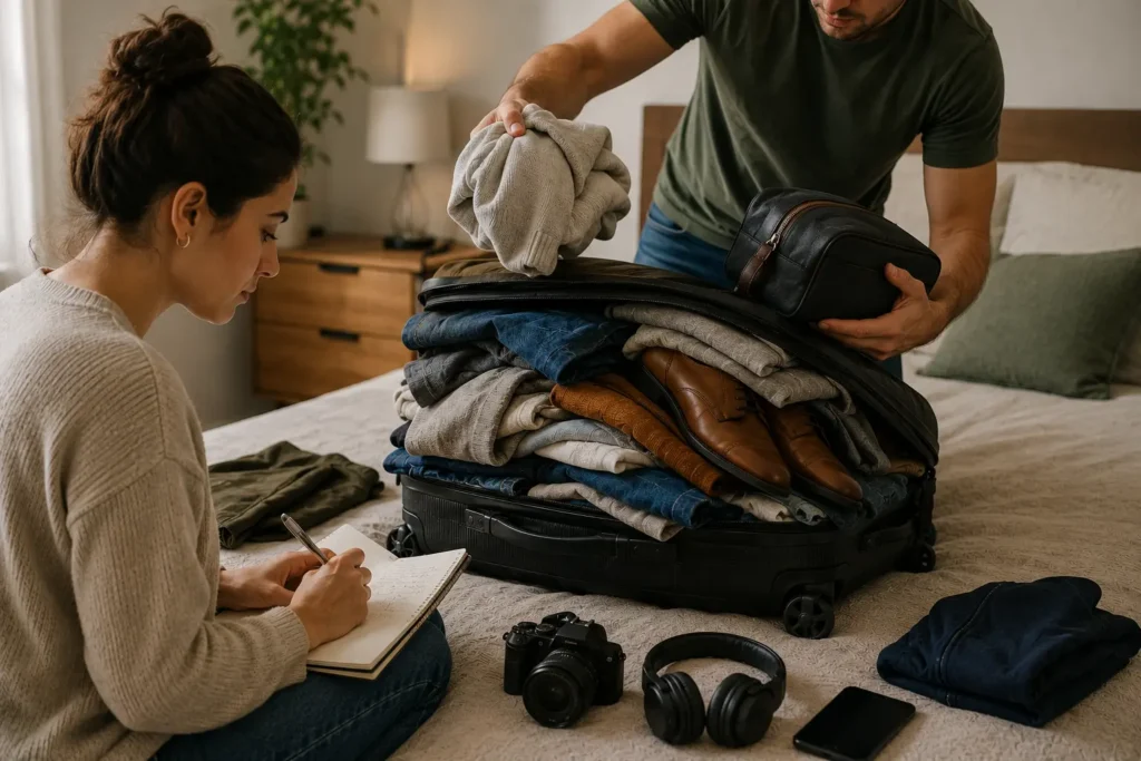 Planning to avoid overpacking before your trip