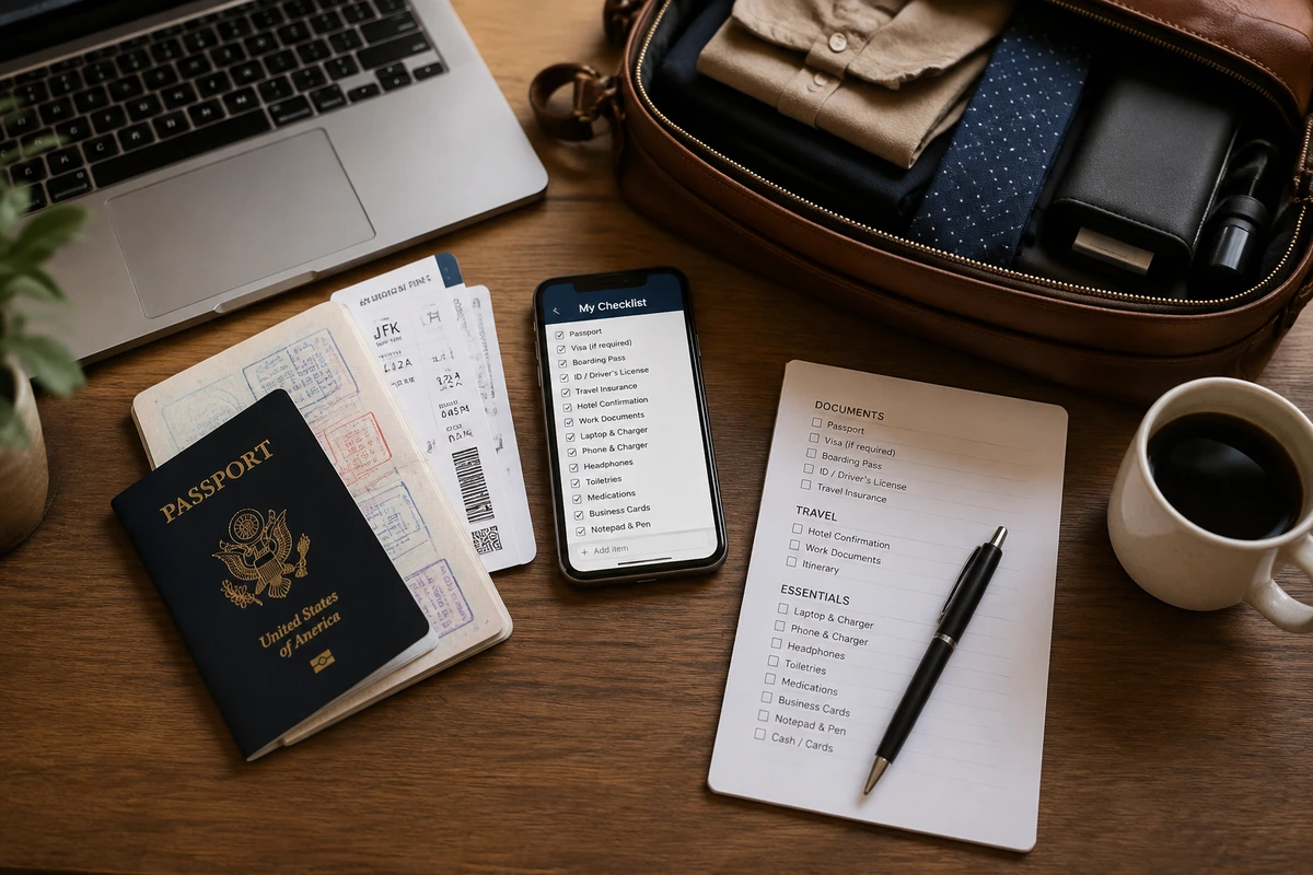 Business Travel Checklist