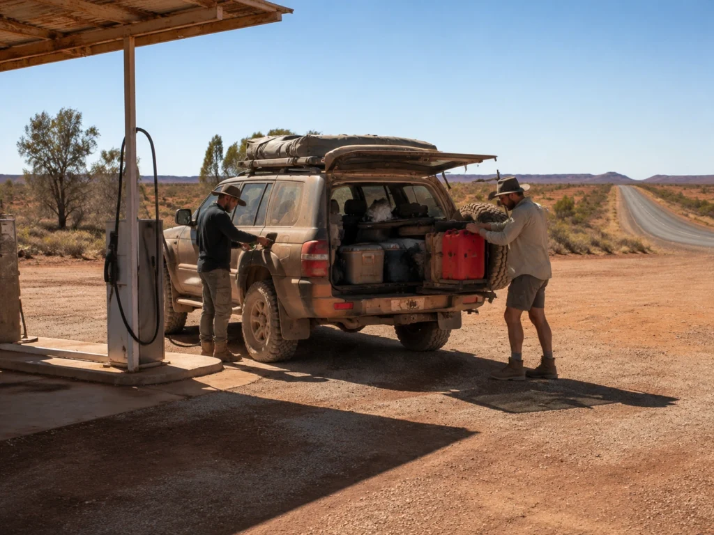 Fuel and Distance: Planning Between Stops