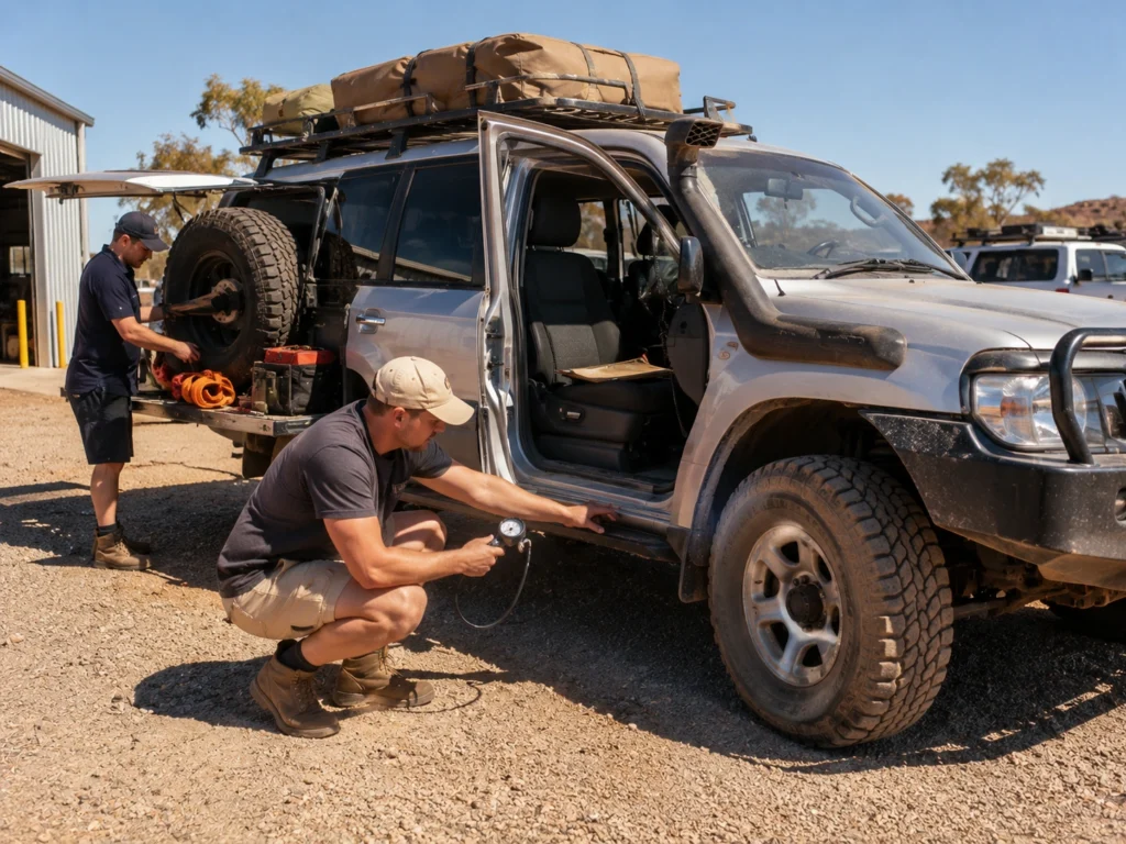 What Should You Examine Before Driving Off?
